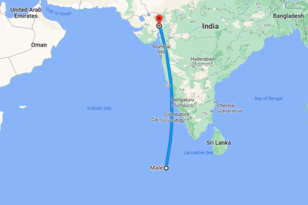 How To Reach Ahmedabad To Maldives