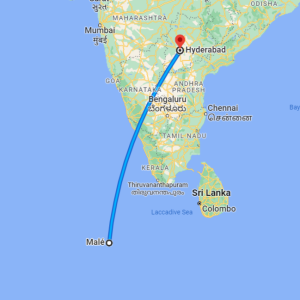 How To Reach Hyderabad To Maldives
