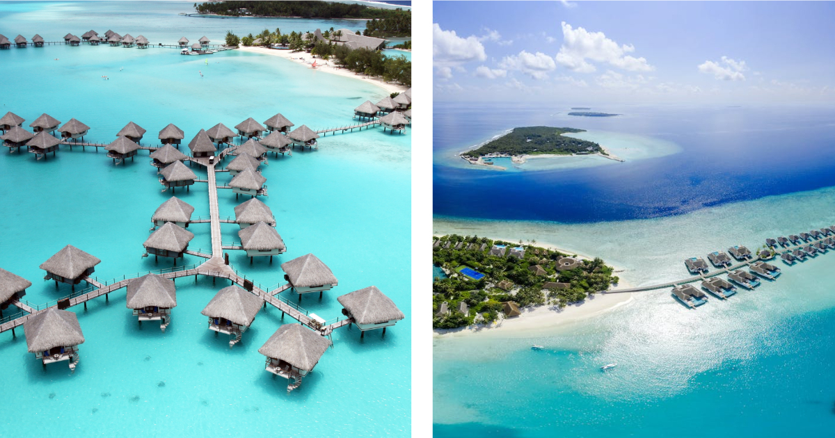 Bora Bora vs Maldives