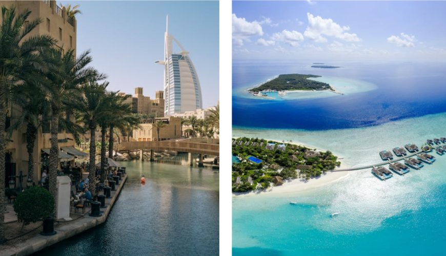 Dubai vs Maldives