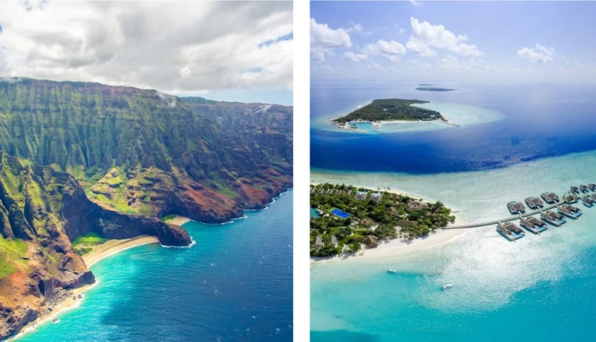 Hawaii vs Maldives