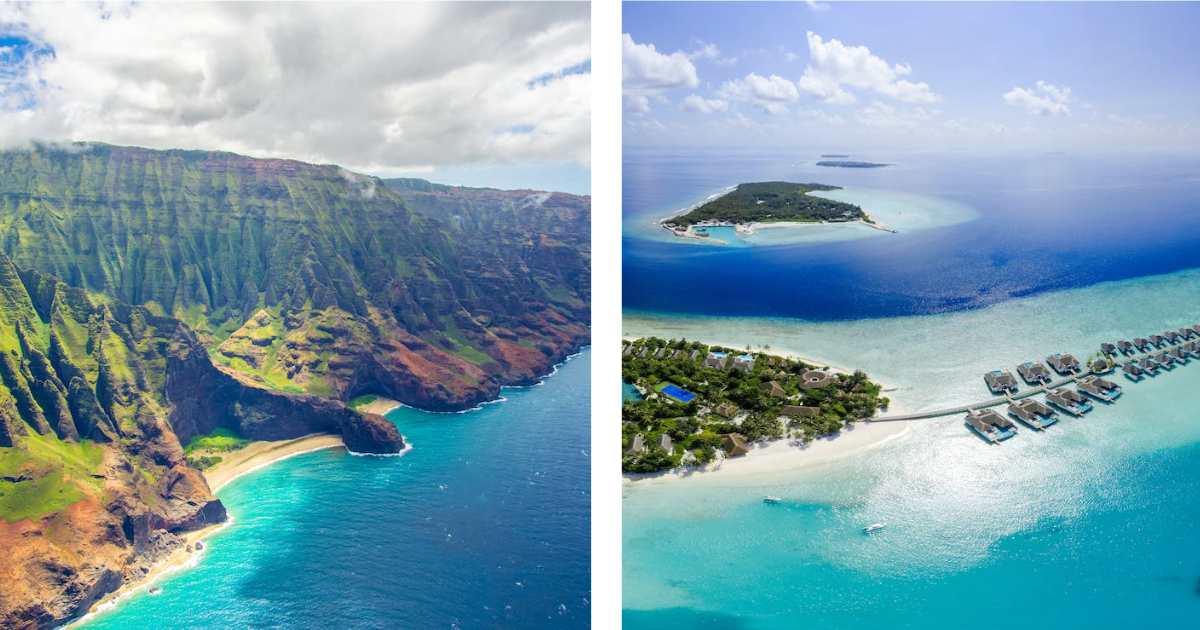 Hawaii vs Maldives