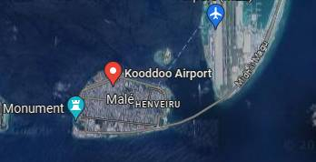 Kooddoo-Villingili Airport Maldives