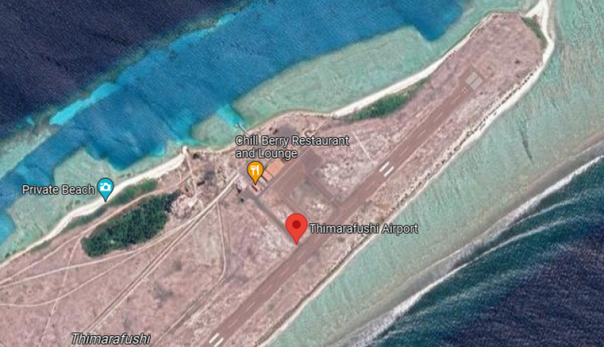 Thimarafushi Airport Maldives